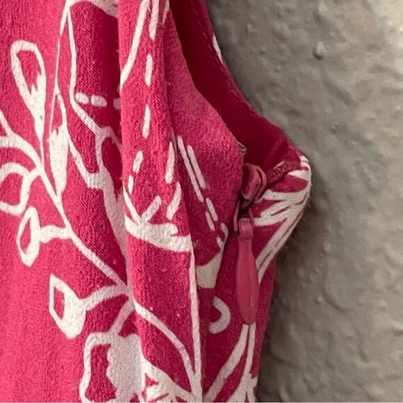 Ann Taylor Loft sleeveless floral dress. Side zip, fully lined. Women’s 8 - Picture 5 of 7